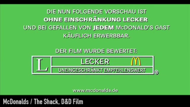 McDonalds "Wrap" – Web Commercial Produktion Berlin